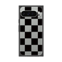 プレミアムスクエアケース［ 市松模様 - Black ］