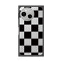 プレミアムスクエアケース［ 市松模様 - Black ］