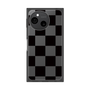 プレミアムスクエアケース［ 市松模様 - Black ］