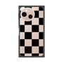 プレミアムスクエアケース［ 市松模様 - Black ］