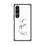 プレミアムスクエアケース［ Dinosaurs No.1 - White ］