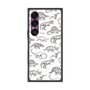 プレミアムスクエアケース［ Dinosaurs No.2 - White ］