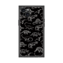 プレミアムスクエアケース［ Dinosaurs No.2 - Black ］