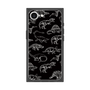 プレミアムスクエアケース［ Dinosaurs No.2 - Black ］