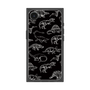 プレミアムスクエアケース［ Dinosaurs No.2 - Black ］