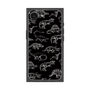 プレミアムスクエアケース［ Dinosaurs No.2 - Black ］