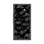 プレミアムスクエアケース［ Dinosaurs No.2 - Black ］