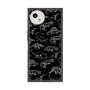 プレミアムスクエアケース［ Dinosaurs No.2 - Black ］
