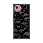 プレミアムスクエアケース［ Dinosaurs No.2 - Black ］