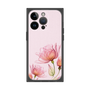 プレミアムスクエアケース［ Natural Flower - Pink ］