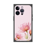 プレミアムスクエアケース［ Natural Flower - Pink ］