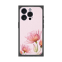 プレミアムスクエアケース［ Natural Flower - Pink ］