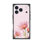 プレミアムスクエアケース［ Natural Flower - Pink ］