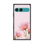 プレミアムスクエアケース［ Natural Flower - Pink ］