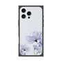 プレミアムスクエアケース［ Natural Flower - blue ］