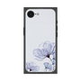プレミアムスクエアケース［ Natural Flower - blue ］