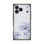 プレミアムスクエアケース［ Natural Flower - blue ］