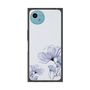 プレミアムスクエアケース［ Natural Flower - blue ］