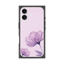 プレミアムスクエアケース［ Natural Flower - Purple ］