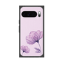 プレミアムスクエアケース［ Natural Flower - Purple ］