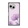 プレミアムスクエアケース［ Natural Flower - Purple ］