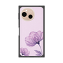 プレミアムスクエアケース［ Natural Flower - Purple ］