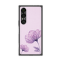 プレミアムスクエアケース［ Natural Flower - Purple ］