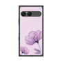 プレミアムスクエアケース［ Natural Flower - Purple ］