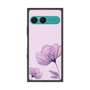 プレミアムスクエアケース［ Natural Flower - Purple ］