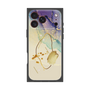 プレミアムスクエアケース［ Marble Nuance Painting Purple ］