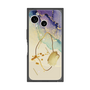 プレミアムスクエアケース［ Marble Nuance Painting Purple ］