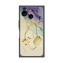 プレミアムスクエアケース［ Marble Nuance Painting Purple ］