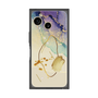 プレミアムスクエアケース［ Marble Nuance Painting Purple ］