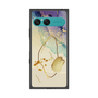プレミアムスクエアケース［ Marble Nuance Painting Purple ］