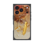 プレミアムスクエアケース［ Marble Nuance Painting Brown ］
