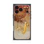 プレミアムスクエアケース［ Marble Nuance Painting Brown ］