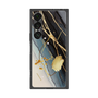 プレミアムスクエアケース［ Marble Nuance Painting Black ］
