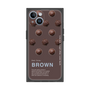 プレミアムスクエアケース［ BROWN-Chocolate ］
