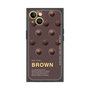 プレミアムスクエアケース［ BROWN-Chocolate ］