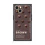 プレミアムスクエアケース［ BROWN-Chocolate ］