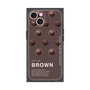 プレミアムスクエアケース［ BROWN-Chocolate ］
