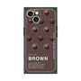 プレミアムスクエアケース［ BROWN-Chocolate ］