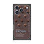 プレミアムスクエアケース［ BROWN-Chocolate ］