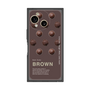 プレミアムスクエアケース［ BROWN-Chocolate ］