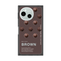プレミアムスクエアケース［ BROWN-Chocolate ］