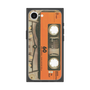 プレミアムスクエアケース［ RETORO CASSETTE TAPE - Skeleton Orange ］