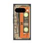 プレミアムスクエアケース［ RETORO CASSETTE TAPE - Skeleton Orange ］