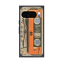 プレミアムスクエアケース［ RETORO CASSETTE TAPE - Skeleton Orange ］