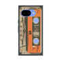 プレミアムスクエアケース［ RETORO CASSETTE TAPE - Skeleton Orange ］