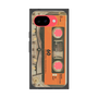 プレミアムスクエアケース［ RETORO CASSETTE TAPE - Skeleton Orange ］